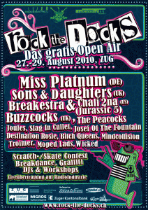 Flyer Rock the Docks 2010